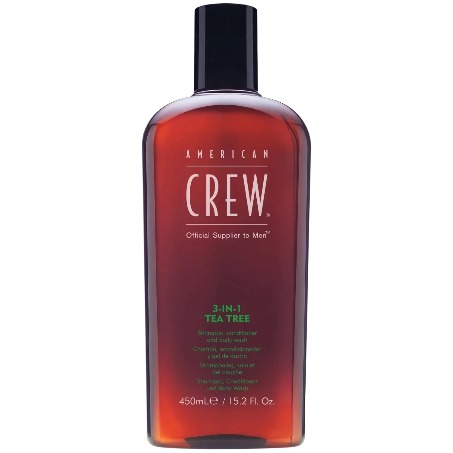 American Crew 3-in-1 Tea Tree Sh.+Cond.+Gel 450ml