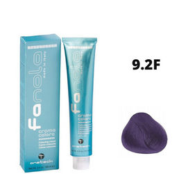 Fanola Farba do włosów 9.2F bardzo jasny blond fioletowy Fashion chłodny trendowy odcień 100ml