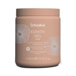 ECHOSLINE KERATIN VEG Maska wegańska maska keratynowa odbudowa 1000ml
