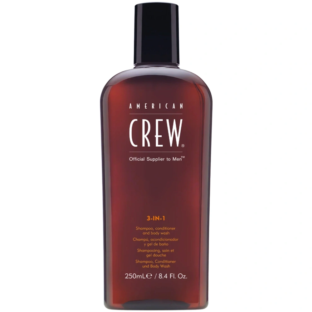 American Crew 3in1 Shampoo szampon odżywka i żel pod prysznic 250 ml