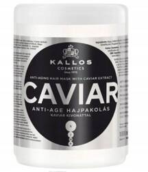 Kallos Caviar maska regenerująca z kawiorem do włosów zniszczonych i osłabionych 1000 ml