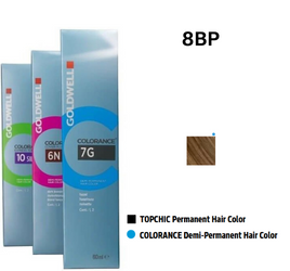 Goldwell Colorance farba do włosów półtrwała 8-BP jasny blond perłowo-beżowy subtelny połysk 60ml