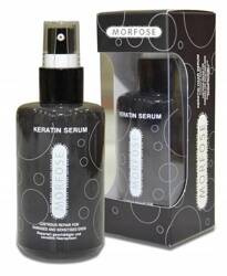Morfose Keratin Black Serum serum wygładzające z keratyną do włosów ciemnych 75 ml