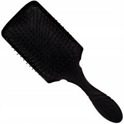 Wet Brush Pro Paddle Detangler Black szczotka do włosów płaska profesjonalna wygładzająca czarna