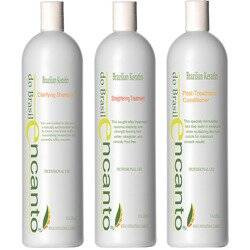 Encanto zestaw do keratynowego prostowania włosów profesjonalny 3x236ml