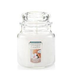 Yankee Candle Small Jar Coconut Beach mała świeca zapachowa w słoju kokosowo-plażowy aromat 104 g