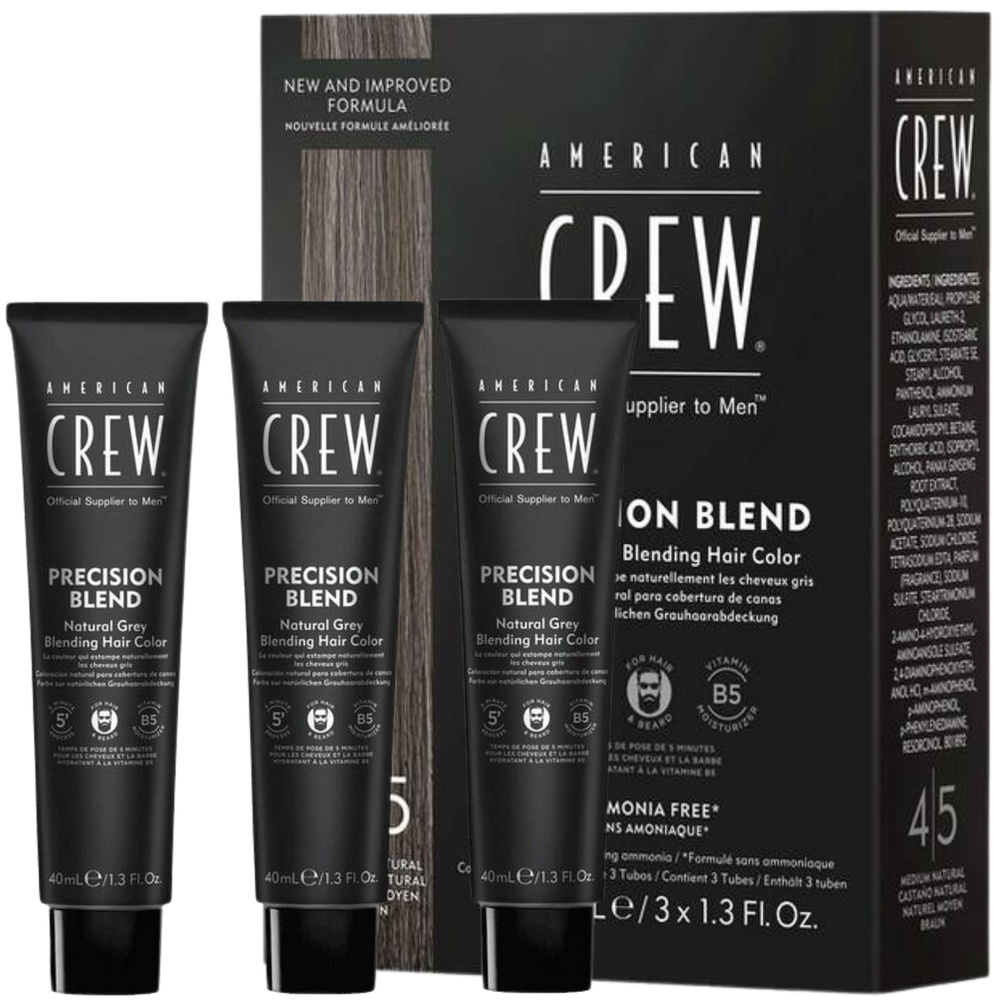 American Crew Precision Blend Medium Natura 3x40ml