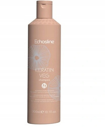 ECHOSLINE KERATIN VEG Szampon wegański szampon z keratyną roślinną regeneracja 300ml