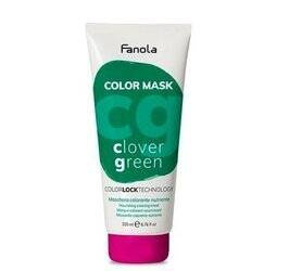Fanola Color Maska Green zielona maska koloryzująca neutralizująca czerwone tony 200ml