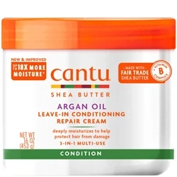 Cantu Shea Butter Argan Oil Leave In Cream 453g