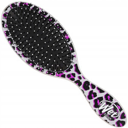 Wet Brush Original Detangler Safari Pink Leopard szczotka do włosów uniwersalna bez szarpania Leopard