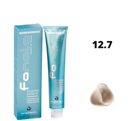 Fanola Farba do włosów 12.7 super rozjaśniający blond brązowy chłodny ton 100ml
