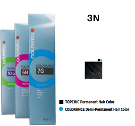 Goldwell Colorance farba do włosów półtrwała 3-N ciemny brąz naturalny klasyczny 60ml