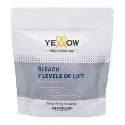 Alfaparf YELLOW Blue Bleach rozjaśniacz do włosów 7 poziomów 500 g