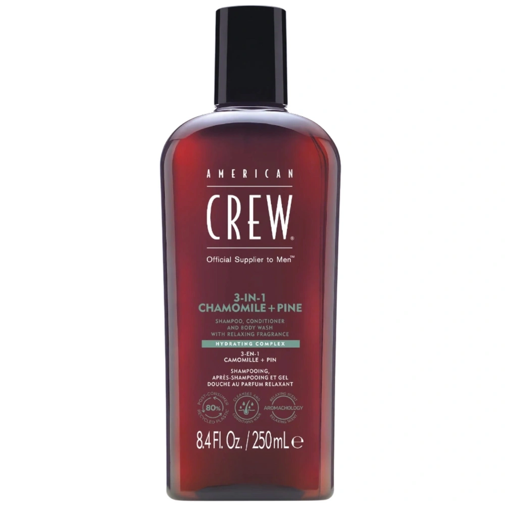 American Crew 3 in 1 Chamomile + Pine Gel 250ml
