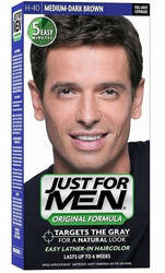 Just For Men Medium Dark Brown H40 farba męska średni ciemny brąz