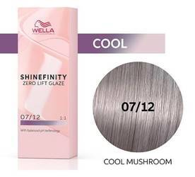 Wella Shinefinity farba do włosów półtrwała 07/12 blond średni matowo-popielaty Cool Mushroom 60 ml