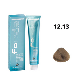 Fanola Farba do włosów 12.13 super rozjaśniający blond popielato-złoty trwała farba 100ml