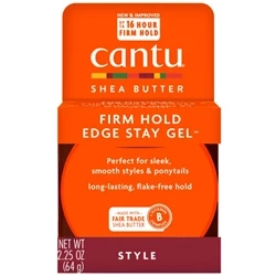 Cantu Shea Butter Extra Hold Edge Stay Gel 64g