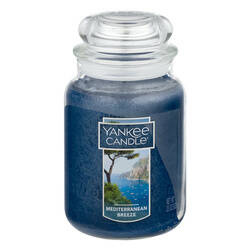 Yankee Candle Large Jar Mediterranean Breeze świeca zapachowa w dużym słoju 623 g