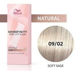 Wella Shinefinity farba do włosów półtrwała 09/02 blond bardzo jasny matowy Soft Sage 60 ml