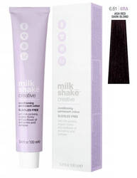 Milk Shake Creative farba do włosów permanentna 6.61 ciemny blond fioletowo-popielaty 100 ml