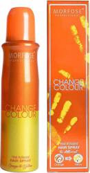 Morfose Change Colour Spray spray koloryzujący termiczny Orange to Yellow pomarańczowo-żółty 150 ml