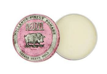 Reuzel Pink Grease Heavy Hold Pomade pomada woskowa bardzo mocne utrwalenie klasyczny połysk 340g