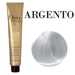 Fanola Oro Therapy Silver farba do włosów chłodny srebrny blond neutralizacja żółci