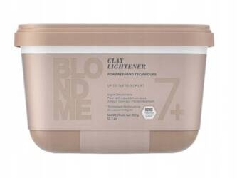 Schwarzkopf Blondme Clay Lightener 7+ rozjaśniacz glinkowy do 7+ tonów 350 g