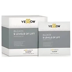 Alfaparf YELLOW Bleach rozjaśniacz do włosów 9 poziomów 12x50 g