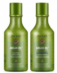INOAR DUO Argan Oil Zestaw szampon 250ml + odżywka 250ml z olejkiem arganowym