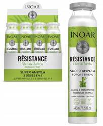 INOAR Resistance Bamboo Fiber Ampułki naprawcze wzmacniające włosy z włóknem bambusa 12x45ml