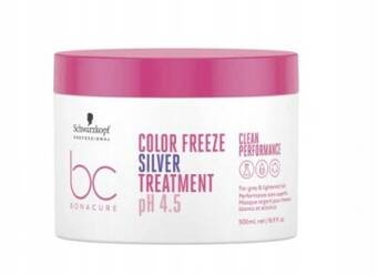 Schwarzkopf Color Freeze Silver Mask maska srebrna chłodząca blond i siwe 500 ml