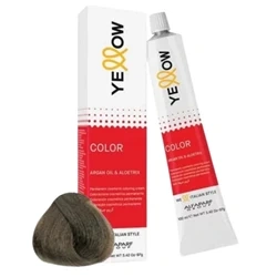 Alfaparf YELLOW Color Permanent Farba do Włosów 8.11 Jasny Blond Intensywnie Popielaty 100 ml