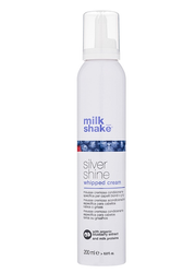 Milk Shake Silver Shine Whipped Cream pianka neutralizująca żółte tony bez spłukiwania 200 ml