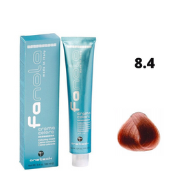 Fanola Farba do włosów 8.4 jasny blond miedziany wyraźny ciepły ton 100ml