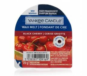 Yankee Candle Wax Melt Black Cherry wosk zapachowy do kominka intensywna czereśnia 22 g