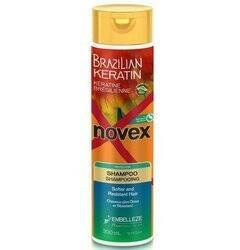 Novex Brazilian Keratin Shampoo szampon regenerujący z keratyną brazylijską 300ml