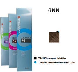 Goldwell Colorance farba do włosów półtrwała 6-NN GREY+ ciemny blond extra naturalny zwiększone krycie siwych 60ml