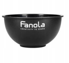 Fanola Miska Czarna profesjonalna miseczka fryzjerska do koloryzacji i zabiegów