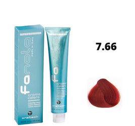 Fanola Farba do włosów 7.66 blond intensywnie czerwony maksymalna głębia koloru 100ml