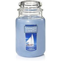 Yankee Candle Large Jar Life’s A Breeze świeca zapachowa w dużym słoju świeża 623 g