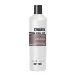 KayPro Keratin szampon odbudowujący z keratyną do włosów zniszczonych 350 ml