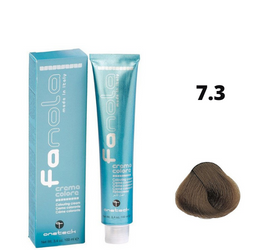 Fanola Farba do włosów 7.3 blond złoty ciepły świetlisty naturalny odcień 100ml